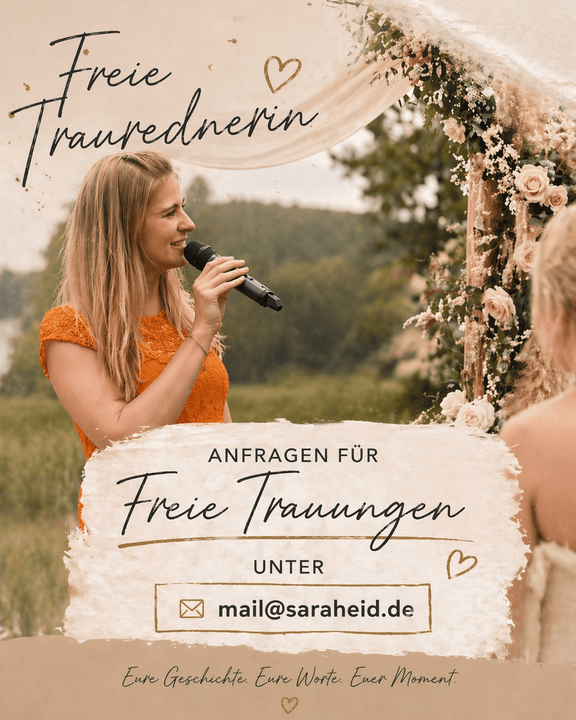 Sarah Eid – Freie Traurednerin Rheinland-Pfalz